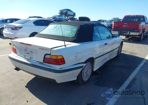 1999 BMW 323Ic z USA, uszkodzony, nr VIN WBABJ7334XEA17837